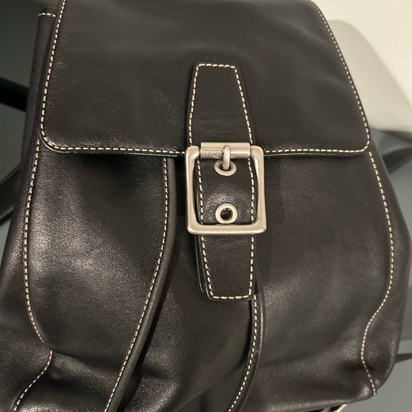 Vintage Coach Legacy drawstring backpack w/ COA - Picture 4 of 9